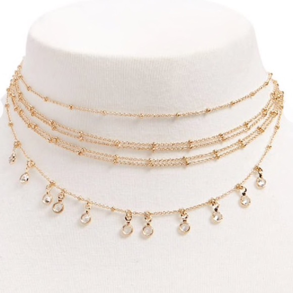 Forever 21 Layered Chain Chocker - Picture 4 of 5